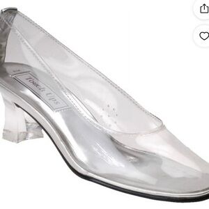 Touch Ups Cinderella Vinyl and Silver Women's Shoes